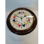 RAF wooden wall clock