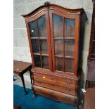 Oak Bureau bookcase ( w103 x 38 x 190 h )