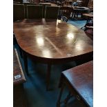 Mahogany dining table