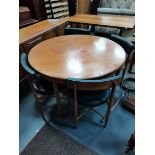 G plan style Round dining table with 4 x chairs and sideboard