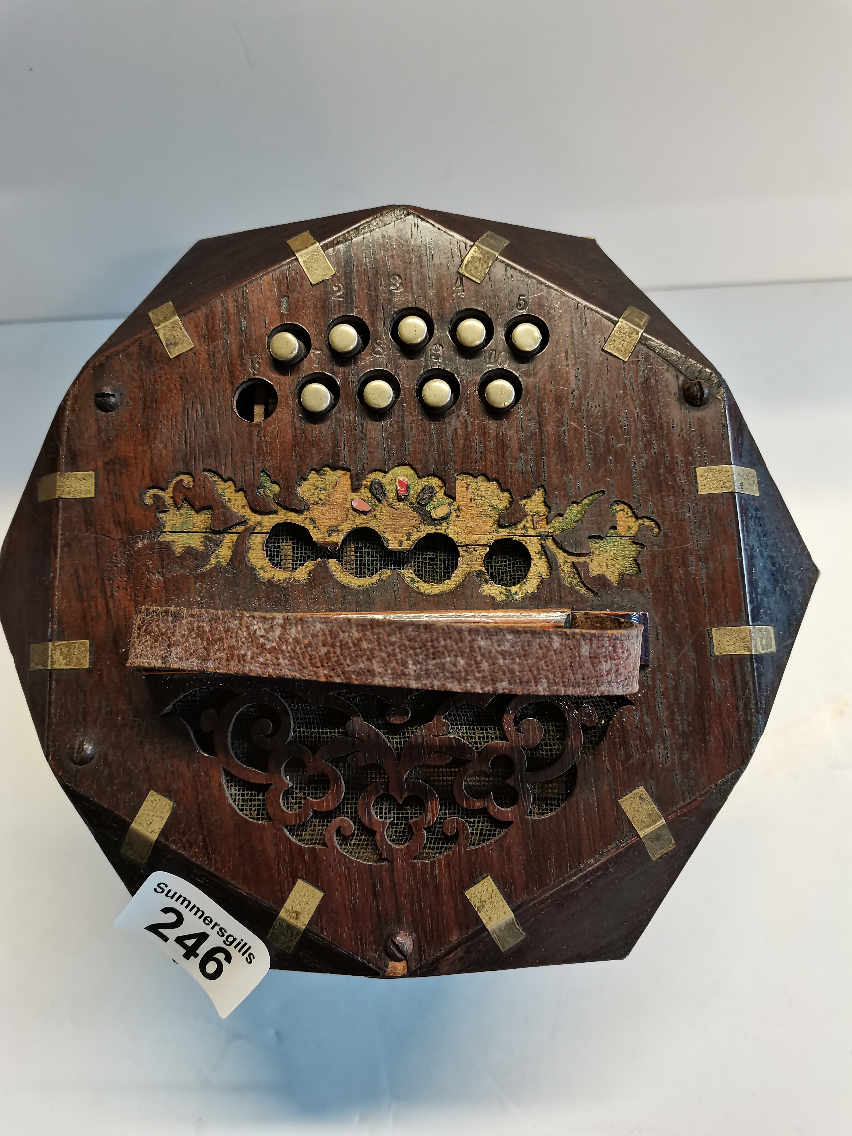 Concertina Accordion (hexagonal) - Image 2 of 3