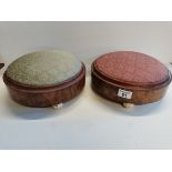 2 Victorian Foot Stools