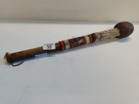 African or Indian Type Drum Stick/Club