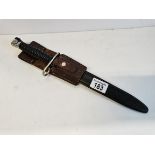 Swiss Army STG57 Bayonet & Scabbard. As new