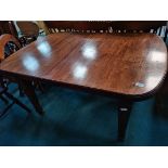 Mahogany dining table