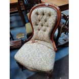 Victorian nursing Chair