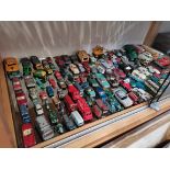 Large selection of toy cars etc inc Dinky and Corgi