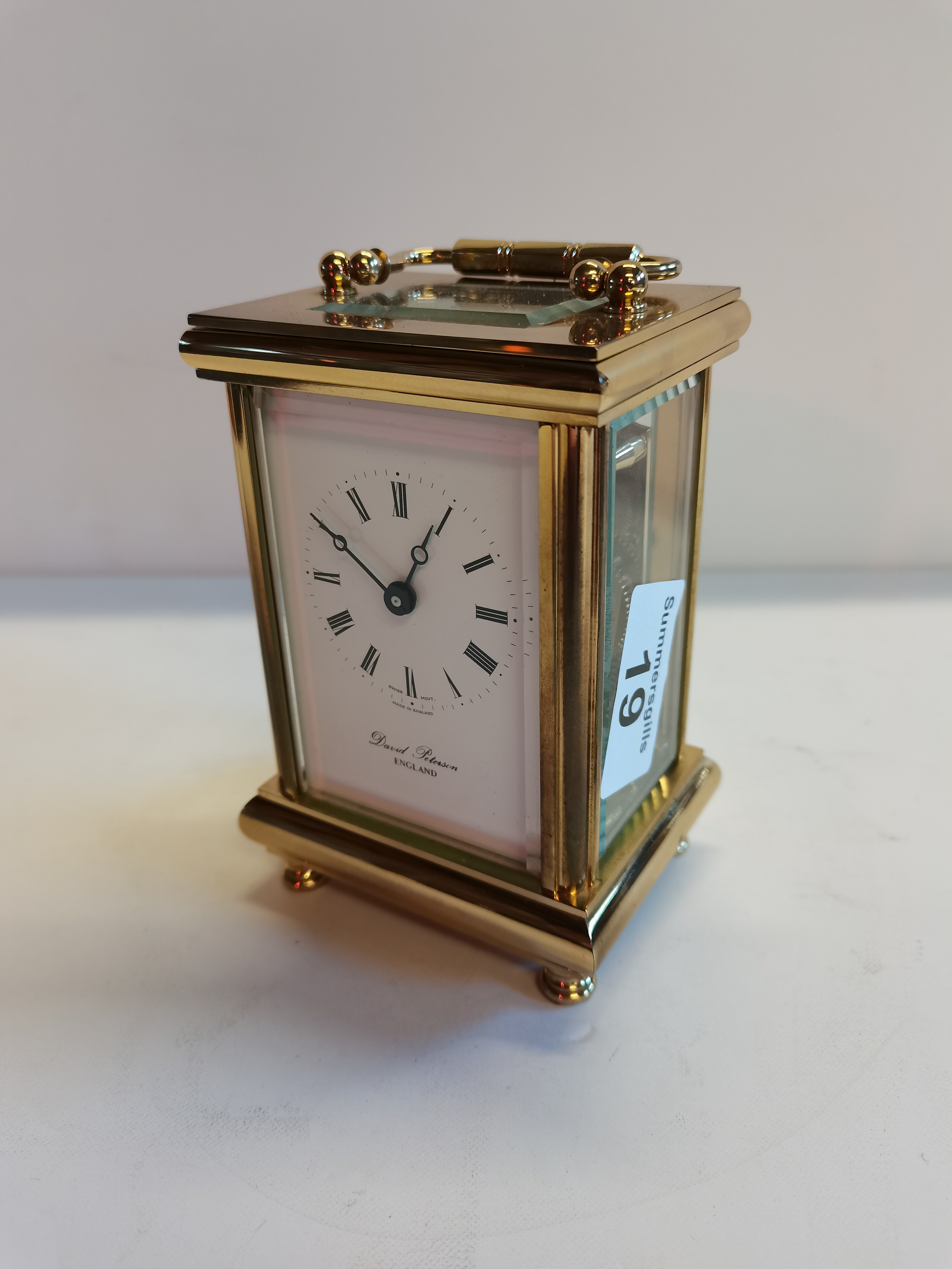 Brass Carriage Clock