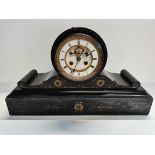 A Slate Mantle Clock