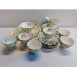 Foley 2180 Bone China Tea Service 1850