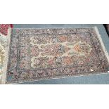 Silk rug 1.6m x 90