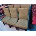 Set of 6 dining chairs