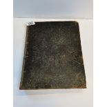 Very old book of engravings