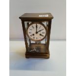 Large Vintage Brass Carriage Clock