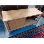 Modern Oak TV stand