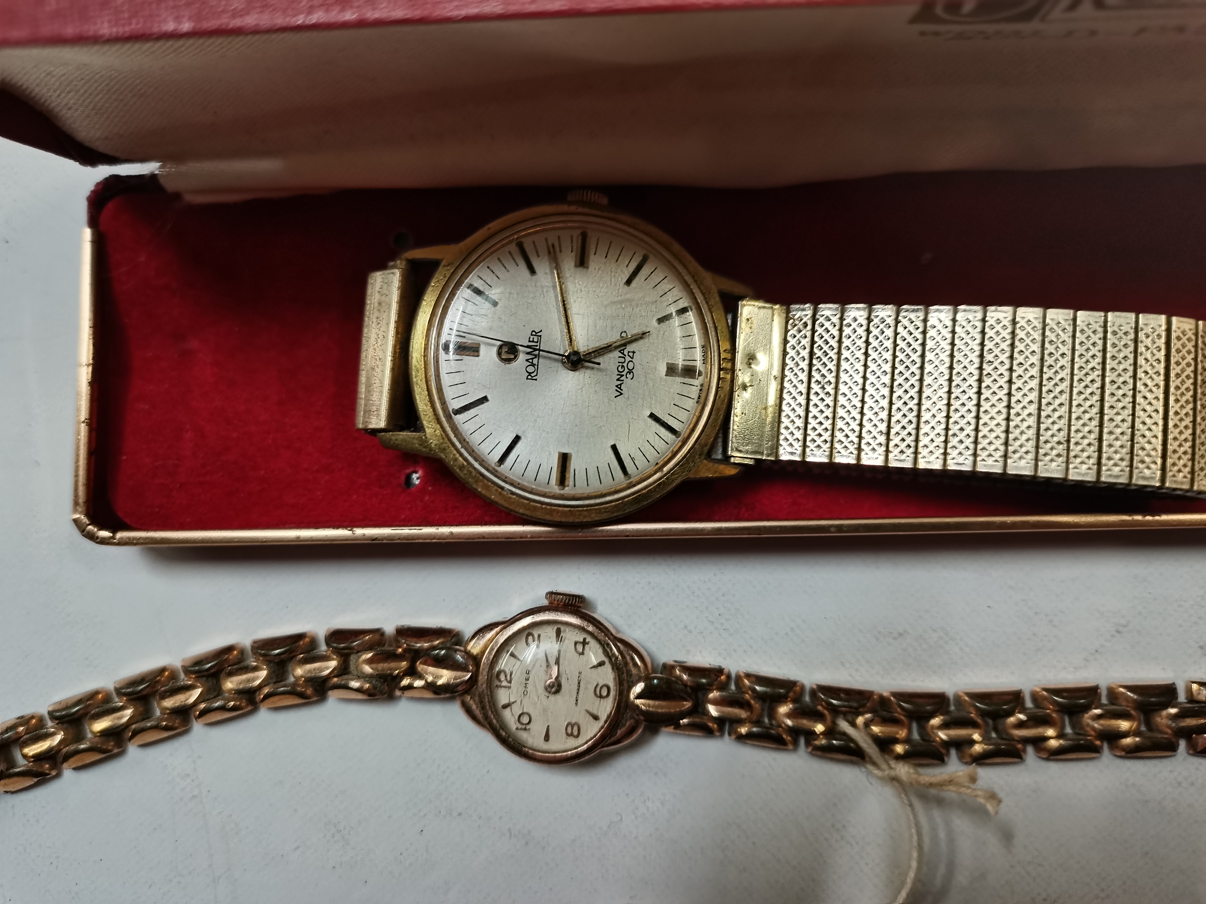 2 x Roamer Gents gold plated watches plus ladies watch - Image 3 of 3