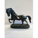 Large Metal Horse Statue