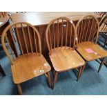 x3 ERCOL dining chairs