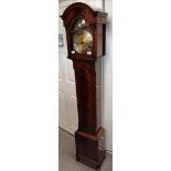 Tempus Fugit Wooden Grandmother Clock