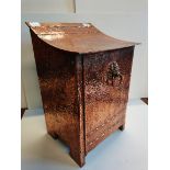 Copper Tilt Drawer Coal Scuttle