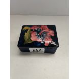 Moorcroft Trinket box with Lid