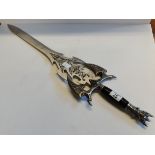 HE MAN Style Silver and Black Sword