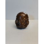 Bronze Buda 4 head figure