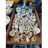Approx 60 Pieces of Crested China