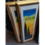 Pair of prints "Aex in Provence"