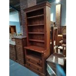 Pine Bookcase and TV unit