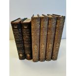 4 Volumes of the "Yorkshire Past and Present 3 Ridings of the great County 1875"
