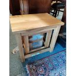 Oak nest of tables