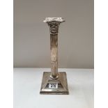 Large Silver candlestick