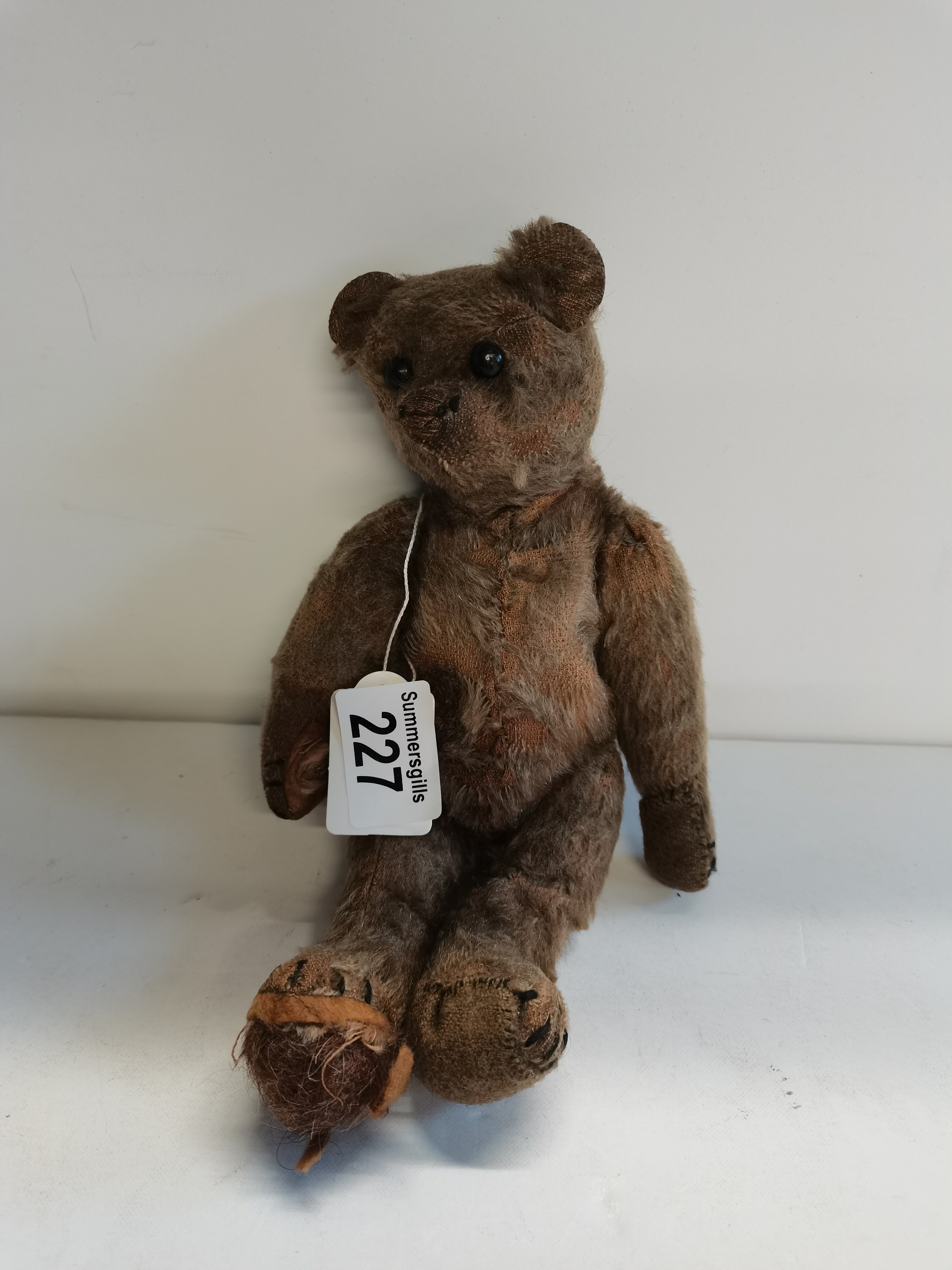 Old Steiff Teddy bear (Missing button)