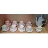 Royal Albert tea set inc 8 cups and saucers, x1 teapot, x1 sugar bowl, x1 milk jug. Excellent