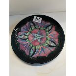 Moorcroft Plate Limited Edition No 159 of 500