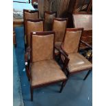 Set of 6 dining chairs