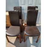 4 x dining chairs