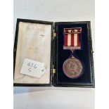 Liverpool Shipwreck Medal 1894 to pc 321e Thos. A Davenport for gallant service 3rd Nov 1913
