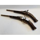 2 ornamental Pistols
