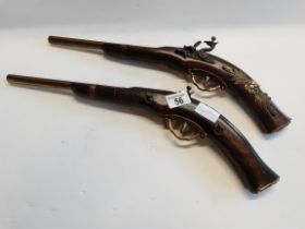 2 ornamental Pistols