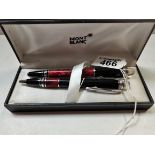 2 x Mont Blanc pens in box