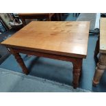 Yorkshire Oak "Lizardman" table - Mousmean interest 102cm x 76cm