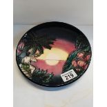 Moorcroft Plate Limited Edition No. 850 of 2000