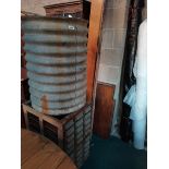 Dolly tub and metal storage box