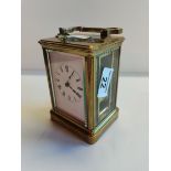 Brass Carriage Clock