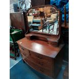 Mahogany dressing table