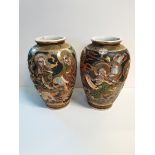 x2 Chinese large vases