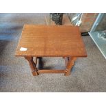 Mouseman stool / table 40cm x 28cm