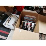 Boxes of 12" LP records